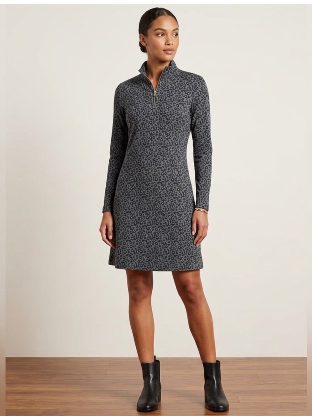 Tommy Hilfiger Dress size M New with Tags Casual Workwear Animal Cheetah Print